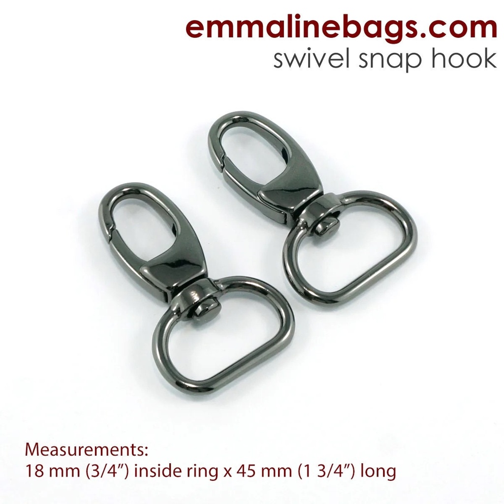 3/4" Swivel Snap Hooks 2 Pack