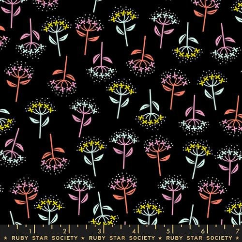 Adorn by Rashida Coleman Hale - Bloom Flowers in Black