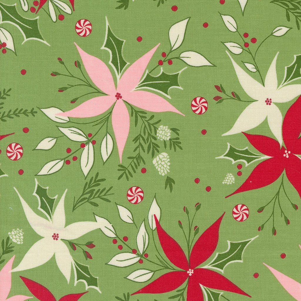 Once Upon A Christmas by Sweetfire Road - Poinsettia Dance in Light Green 