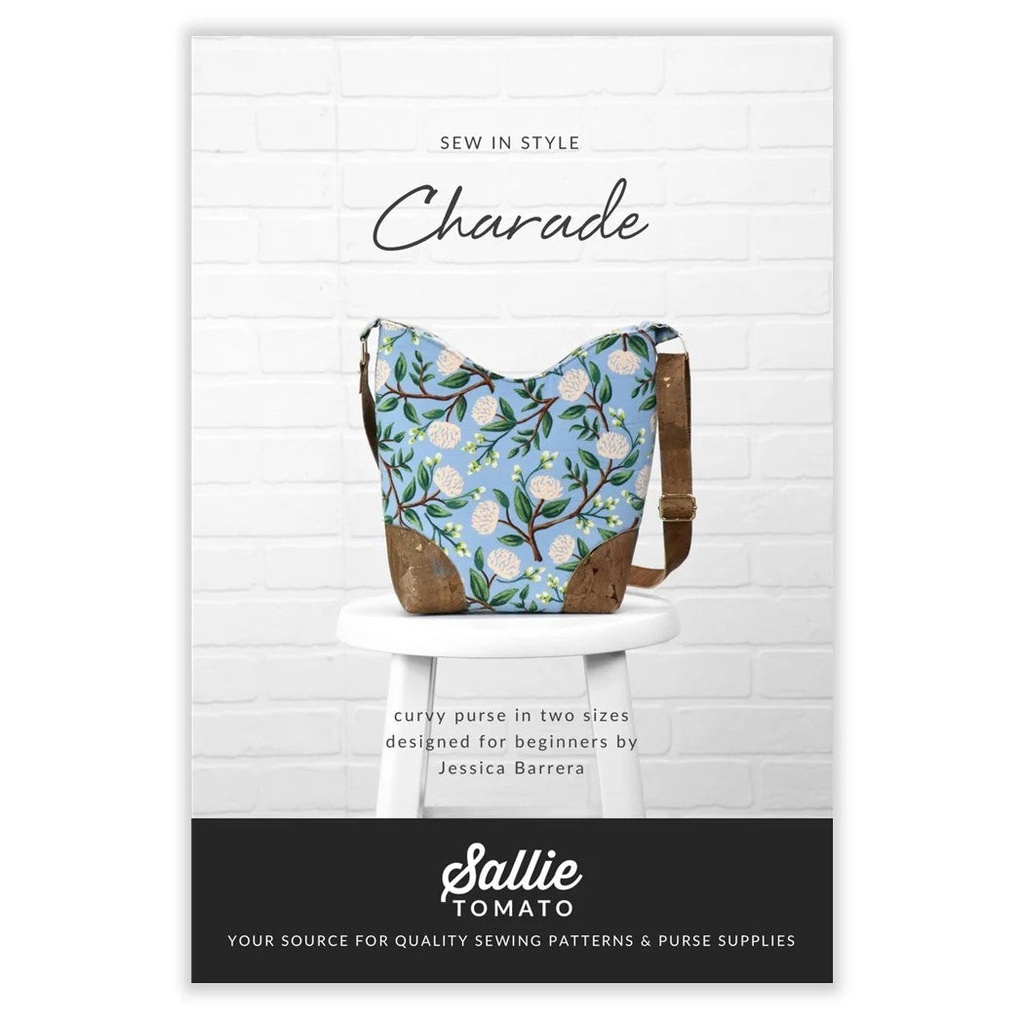 Paper Pattern - Charade Bag Pattern by Sallie Tomato