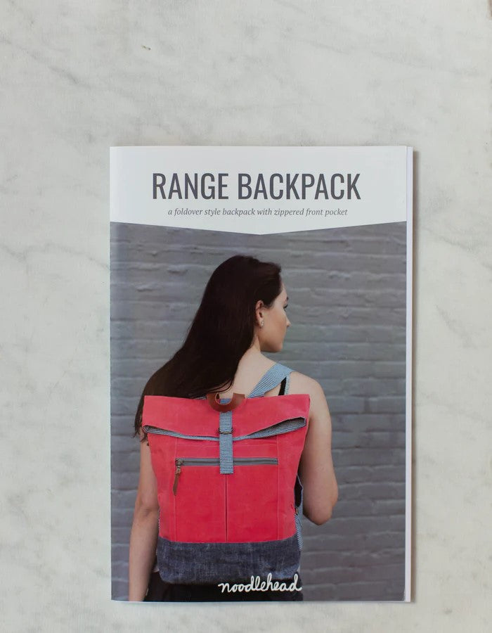 Paper Pattern - Range Backpack by Noodlehead - Range Backpack Pattern