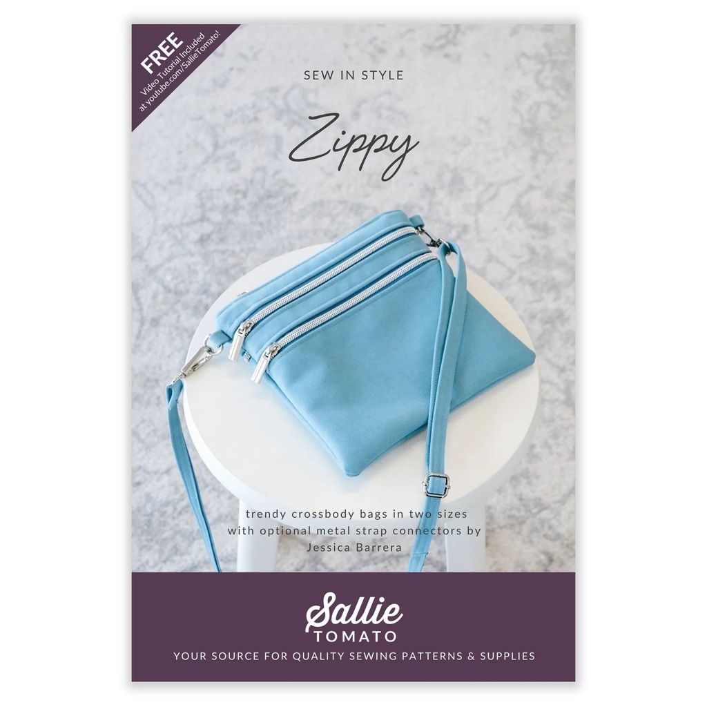 Paper Pattern - Zippy Bags by Sallie Tomato - Zippy Bags by Sallie Tomato Pattern