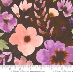 Blooming Lovely by Janet Clare - Posy Florals in Sepia