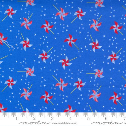 Holiday Essentials Americana for Moda -  Patriotic Pinwheel in Blue