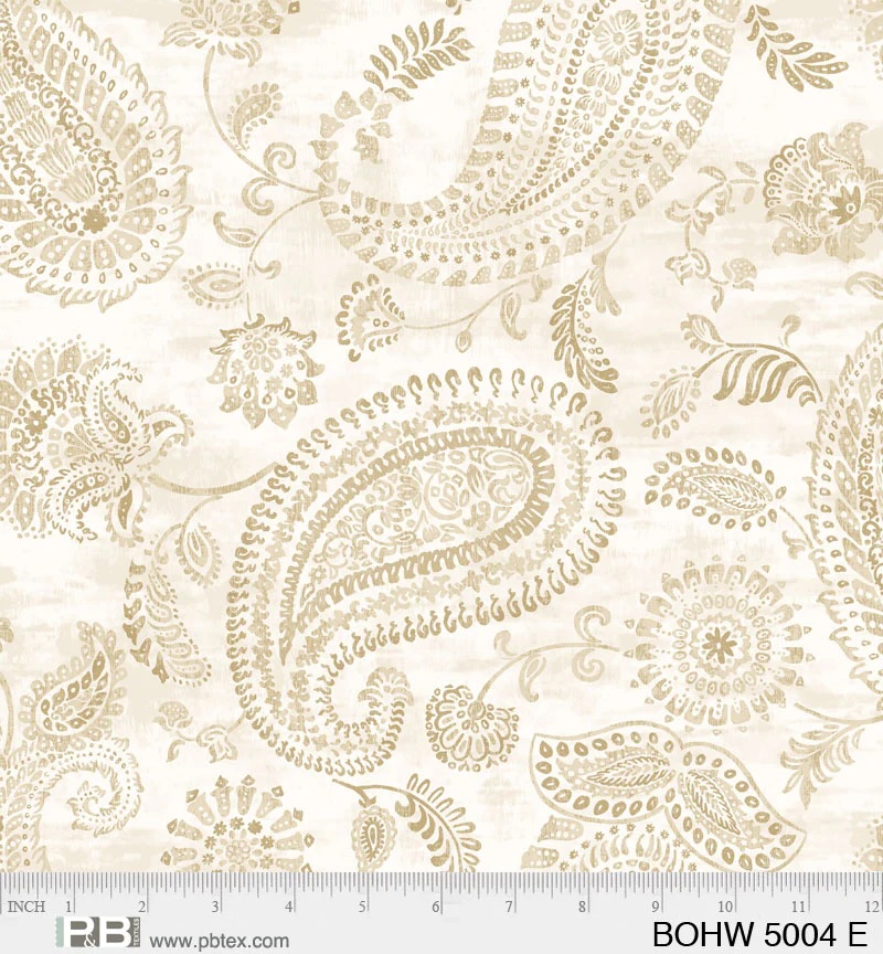 Bohemia by P&B Textiles - Wideback 108" in Cream