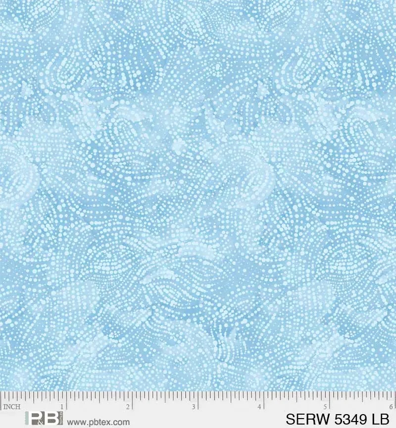 Serenity by P&B Textiles - Wideback 108" in Sky Blue