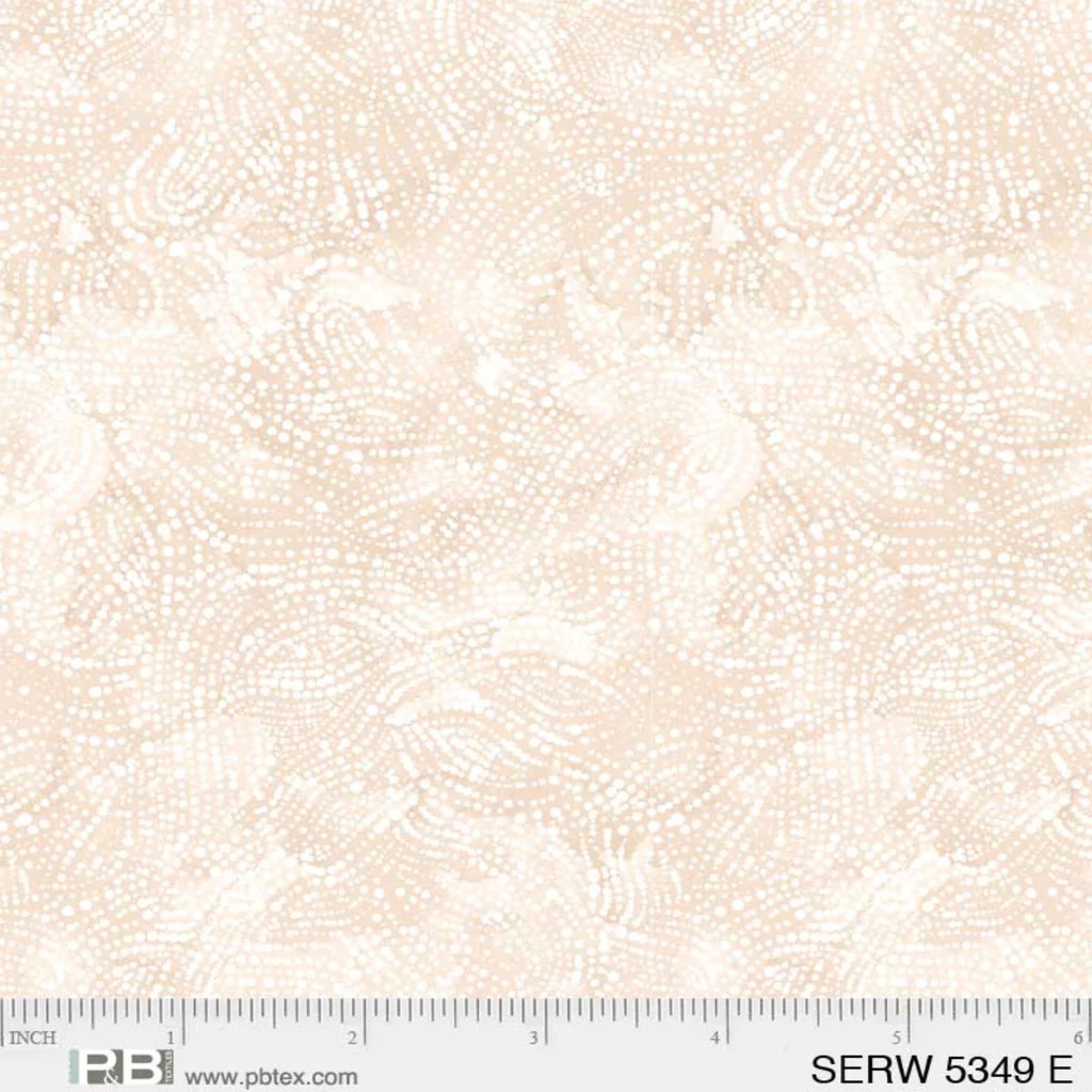 Serenity by P&B Textiles - Wideback 108" in Ecru