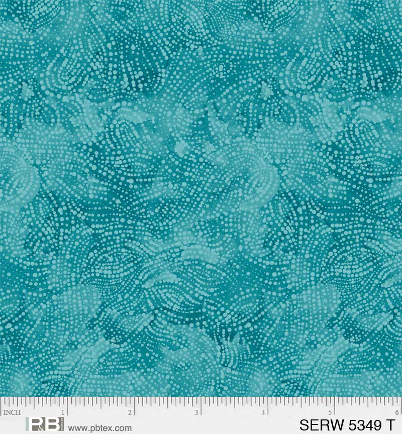 Serenity by P&B Textiles - Wideback 108" in Teal