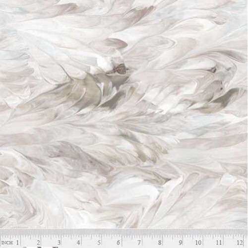 Fluidity by P&B Textiles - Wideback 108" in White