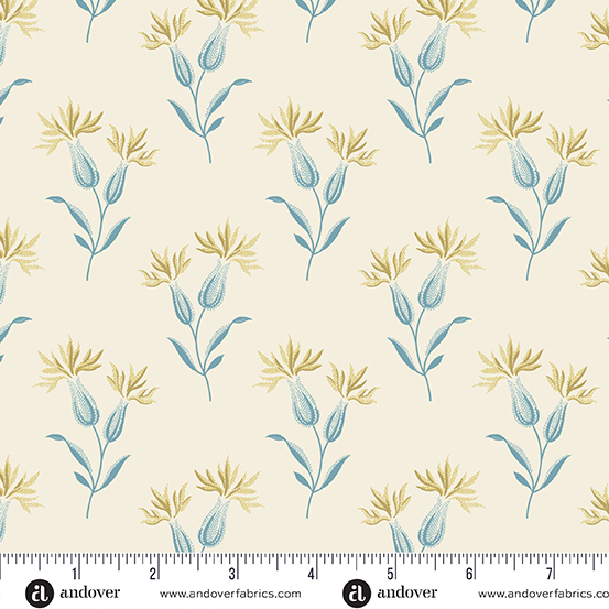 Beach House by Andover - Sea Lavender in Cream