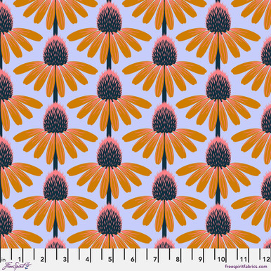 Love Always, AM Cotton Lawn by Anna Maria - Echinacea in Morning 54/55" Wide