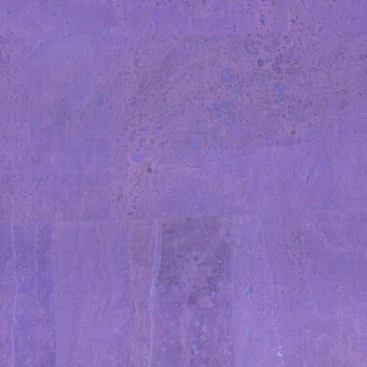 Cork Fabric - Purple Solid