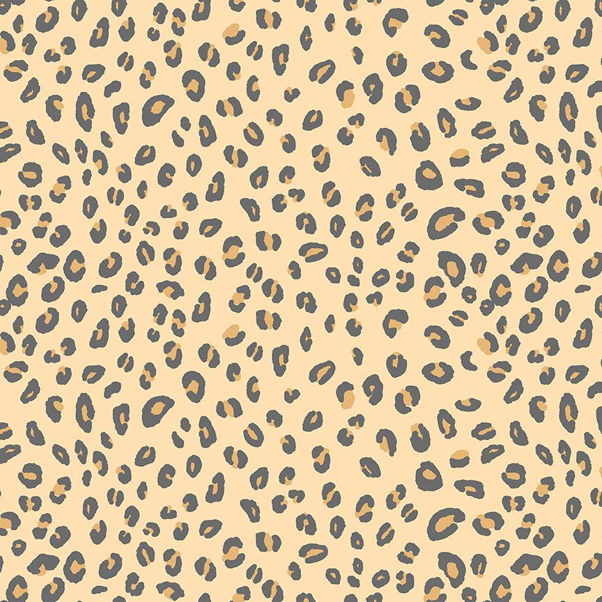 Leopard Spots by Dear Stella - Blonde (Minky)