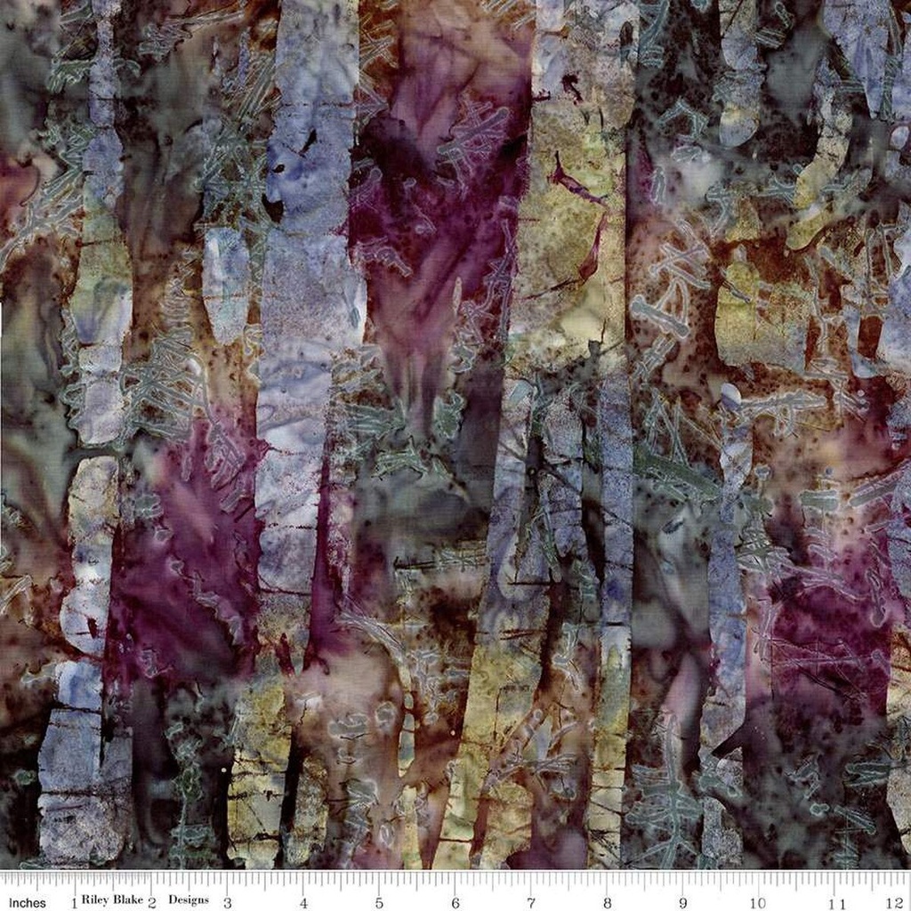 Express Yourself! Abstract Batiks by RBD - Plum Dressing