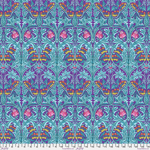 Kaffe X Morris & Co. - Bluebell in Purple