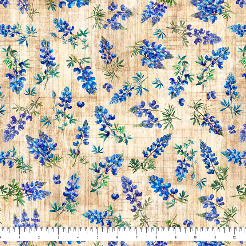 [PREORDER] All Texas Shop Hop '25 - Bluebonnets in Tan