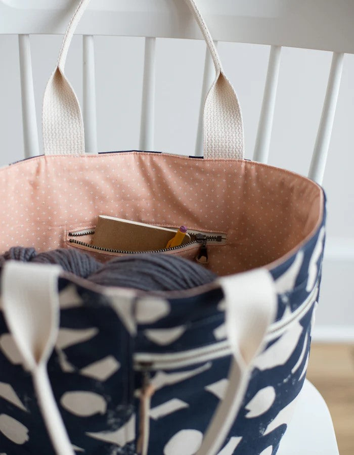 Paper Pattern - Crescent Tote by Noodlehead - Crescent Tote Pattern