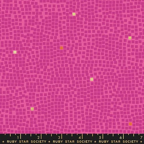 Pixel Blenders by Rashida Coleman Hale - Dot Tile Geometric in Berry