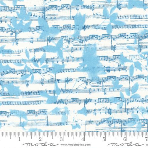 Bluebell by Janet Clare - Music Notes in Cloud