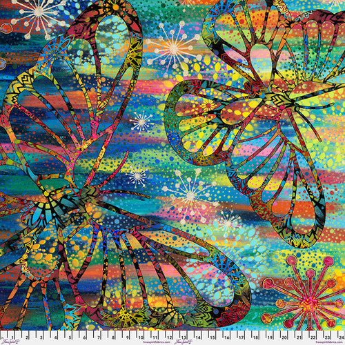 Butterfly Fields by Sue Penn - Butterfly Fields in Multi