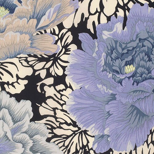 Collective Stash by Kaffe Fassett - Brocade Peony in Grey