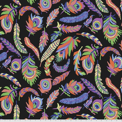 Collective Stash by Kaffe Fassett - Tickle My Fancy in Black