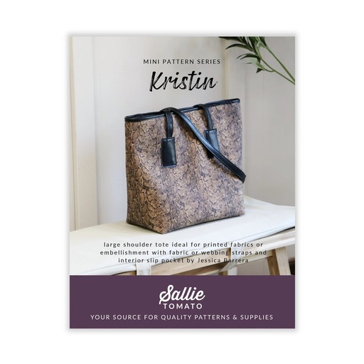 [PAT1041] Paper Pattern - Kristen Bag Pattern by Sallie Tomato