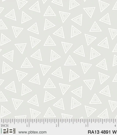 [RA134891W] Rambling by P&B Textiles - Triangles