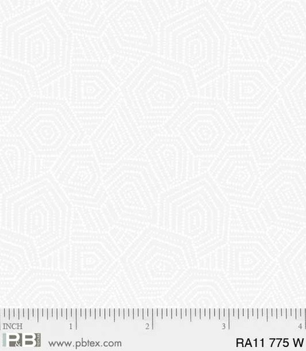 [RA11775W] Rambling by P&B Textiles - Geometric