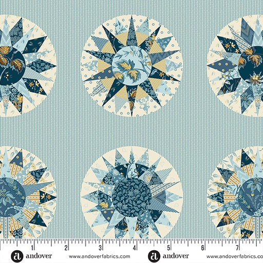 [A1178LB] Beach House by Andover - Marine Compass in Multi