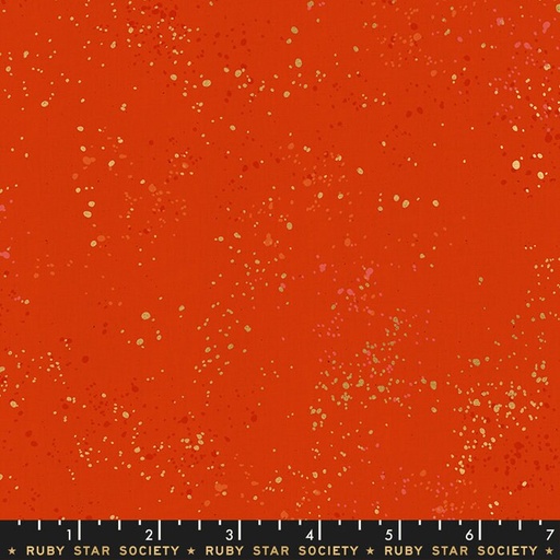 [RS5027 35M] Speckled by Rashida Coleman Hale - Metallic Warm Red