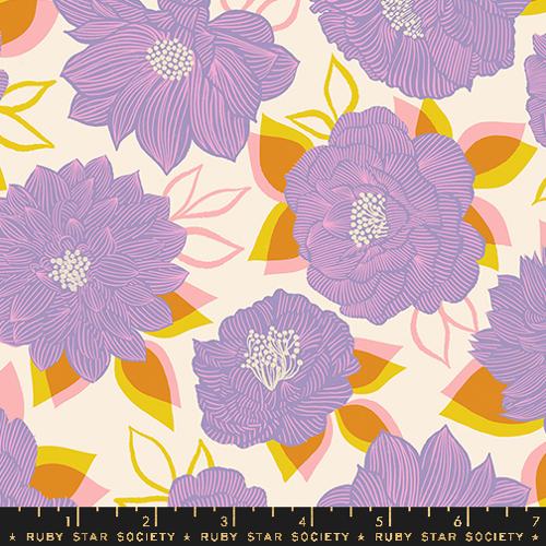 [RS5143 11] Favorite Flowers by Ruby Star Society - Blooming Florals in Thistle