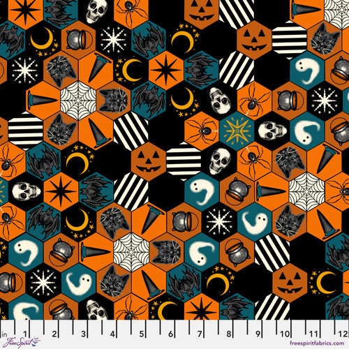 [PWRH063.MULTI] Storybook Halloween by Rachel Hauer - Hexi Cheater Multi