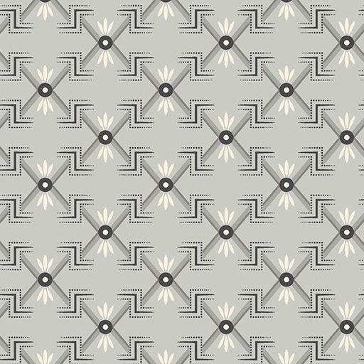 [A-777-C] Tangent by Andover Fabrics - Blanket in Gray