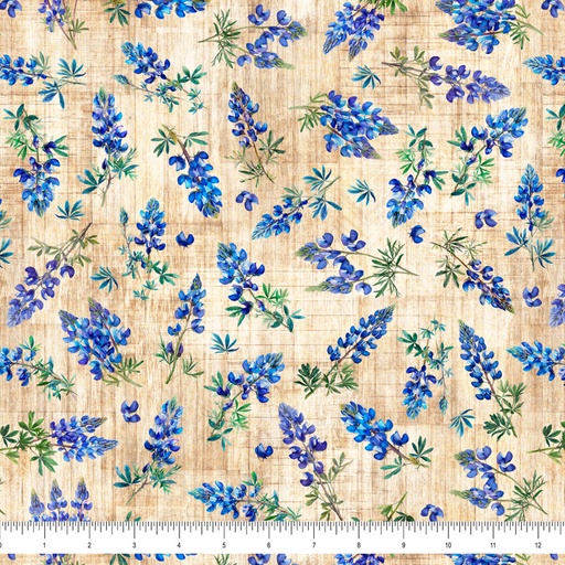 [30892A] [PREORDER] All Texas Shop Hop '25 - Bluebonnets in Tan