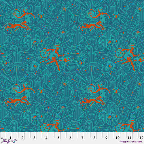 [PWST021.XDARKTEAL] Mythical by Stacy Peterson - Powerhouse in Dark Teal