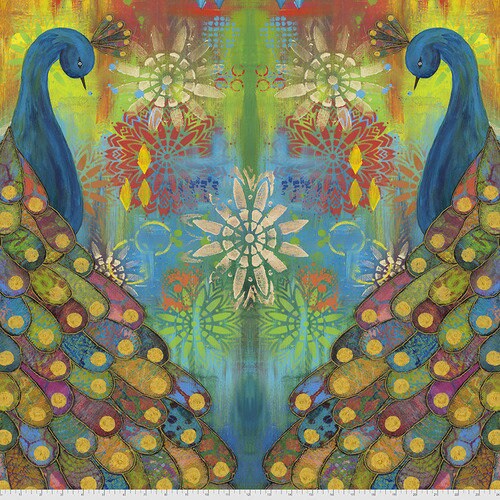 [PWSP019.MULTI] Pizzazz by Sue Penn - Peacock in Multi