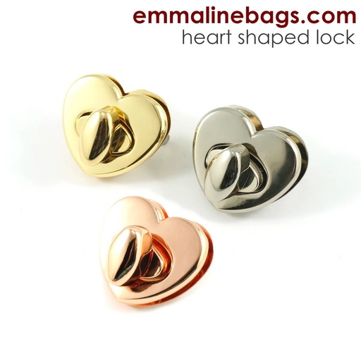 Heart Shape Bag Locks