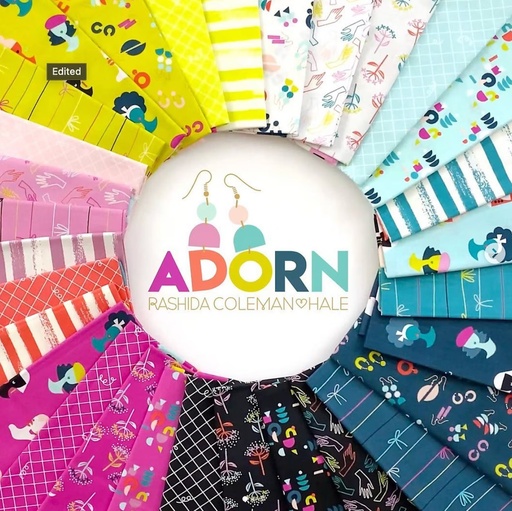 [RS1018 PP] Adorn by Rashida Coleman-Hale - 42 Piece Charm Pack